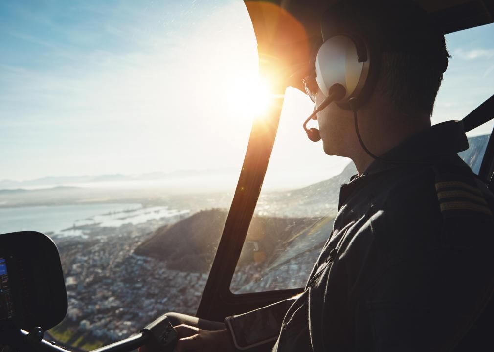#2. Airline pilots, copilots, and flight engineers